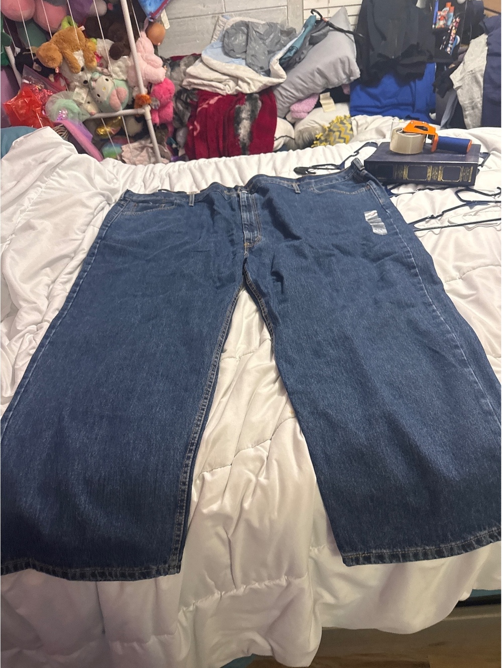 Levi's 550 Relaxed Fit Big & Tall Jeans 56 x 28